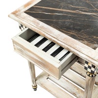 Tuscan Farm Square Accent Table